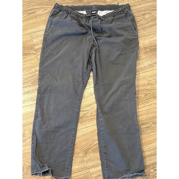 Free world grey distressed  XL jogger pant Size 36 - Picture 1 of 4